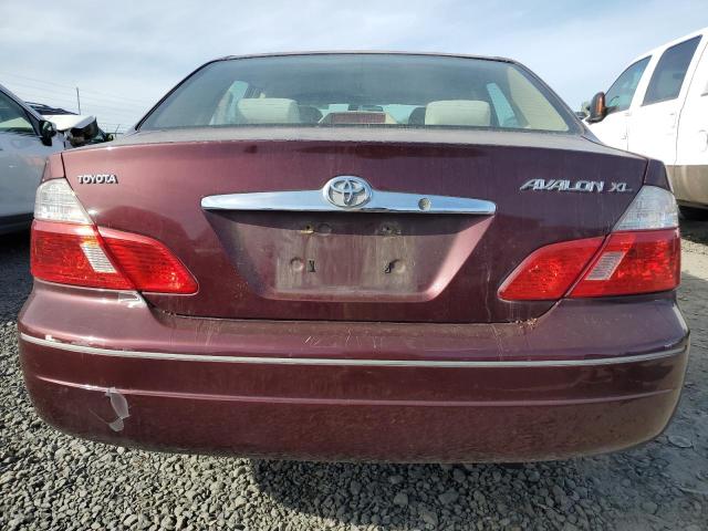 4T1BF28B33U275587 - 2003 TOYOTA AVALON XL BURGUNDY photo 6