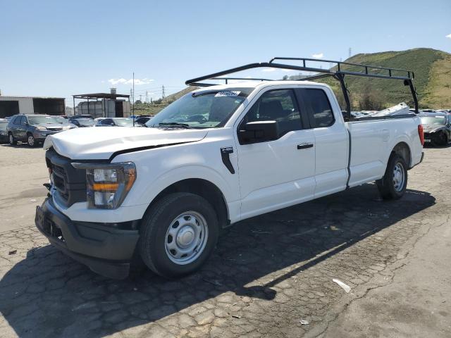 1FTEX1CP0PKF03669 - 2023 FORD F150 SUPER CAB WHITE photo 1