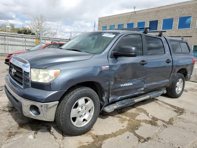 5TFDV541X7X032006 - 2007 TOYOTA TUNDRA CREWMAX SR5 GRAY photo 1