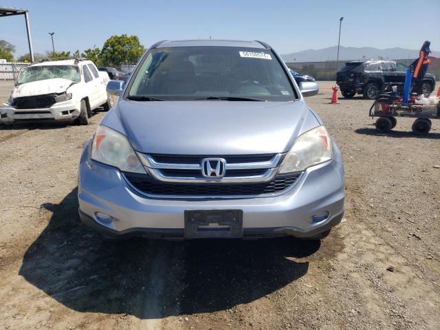 5J6RE4H74AL006072 - 2010 HONDA CR-V EXL BLUE photo 5