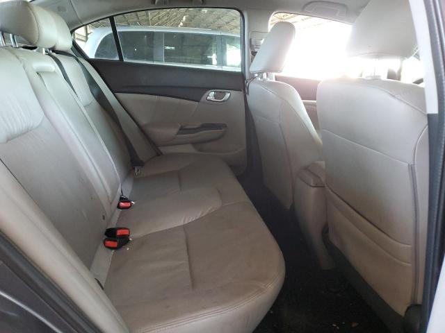 19XFB2F97EE071782 - 2014 HONDA CIVIC EXL GRAY photo 10