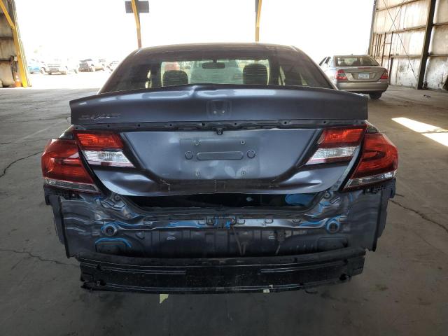 19XFB2F97EE071782 - 2014 HONDA CIVIC EXL GRAY photo 6