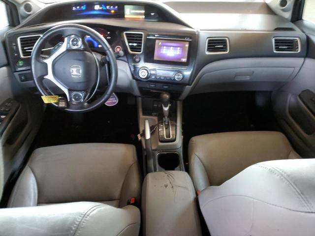 19XFB2F97EE071782 - 2014 HONDA CIVIC EXL GRAY photo 8