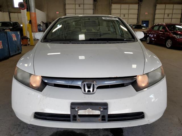 1HGFA16527L138410 - 2007 HONDA CIVIC LX WHITE photo 5