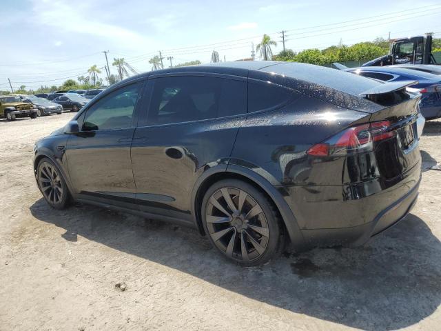 7SAXCBE62NF333147 - 2022 TESLA MODEL X BLACK photo 2