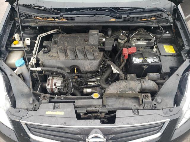 3N1AB6AP7CL637264 - 2012 NISSAN SENTRA 2.0 BLACK photo 11