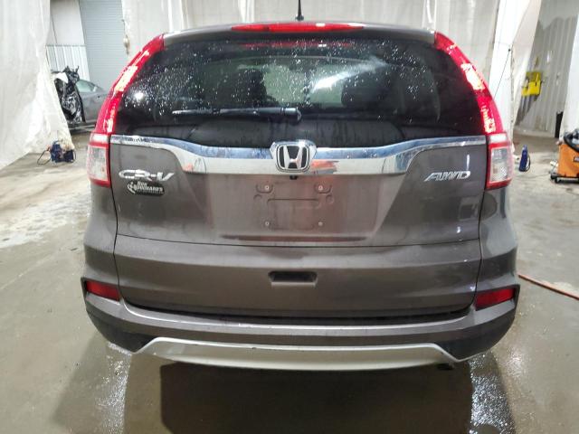 2HKRM4H5XGH615784 - 2016 HONDA CR-V EX GRAY photo 6