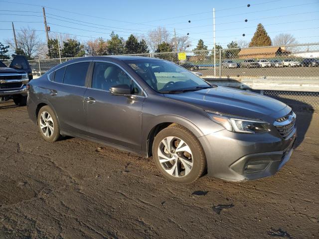 4S3BWAC60L3007529 - 2020 SUBARU LEGACY PREMIUM GRAY photo 4