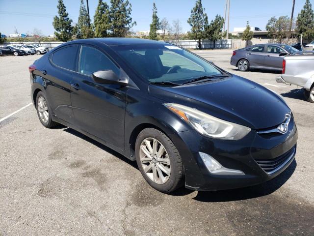 KMHDH4AE7EU097625 - 2014 HYUNDAI ELANTRA SE BLACK photo 4