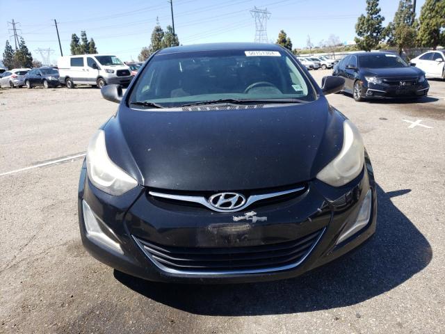 KMHDH4AE7EU097625 - 2014 HYUNDAI ELANTRA SE BLACK photo 5