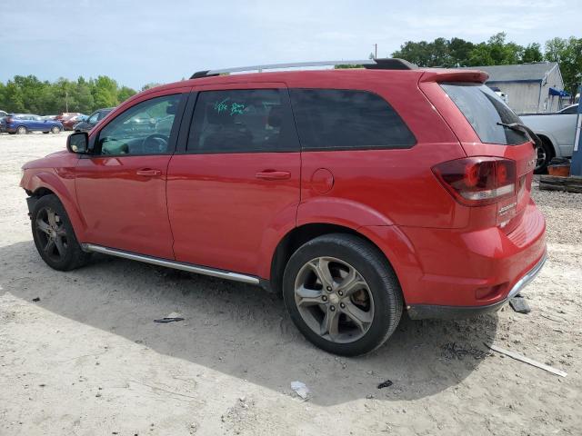 3C4PDDGG9HT618364 - 2017 DODGE JOURNEY CROSSROAD RED photo 2