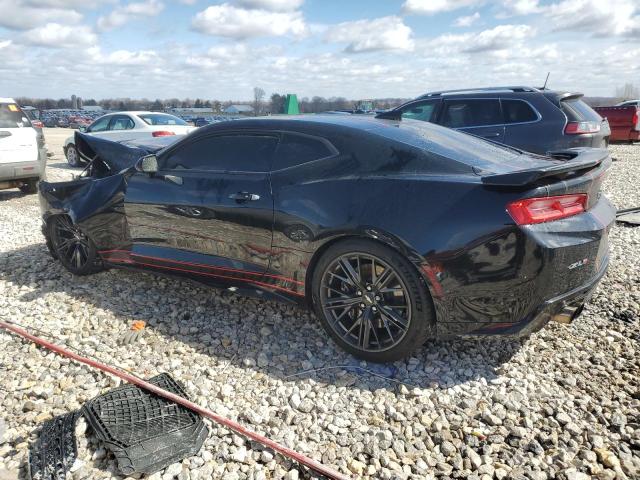 1G1FK1R61J0152283 - 2018 CHEVROLET CAMARO ZL1 黑色 照片 2