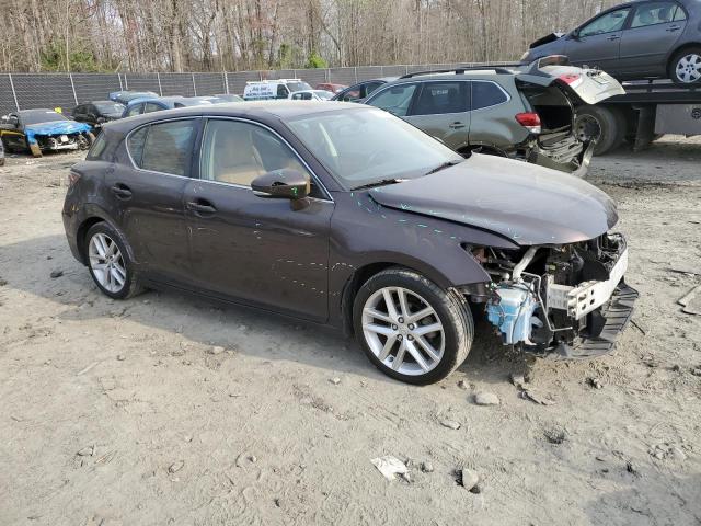 JTHKD5BH2G2260863 - 2016 LEXUS CT 200 GRAY photo 4