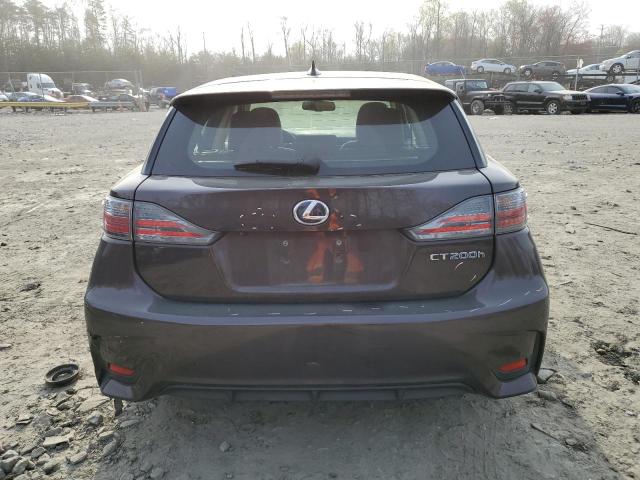 JTHKD5BH2G2260863 - 2016 LEXUS CT 200 GRAY photo 6