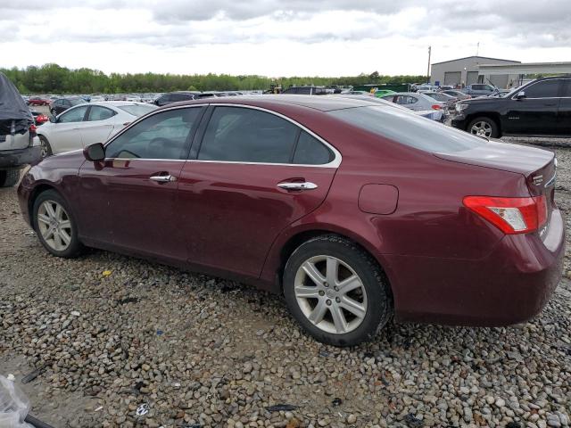 JTHBJ46G382228543 - 2008 LEXUS ES 350 MAROON photo 2