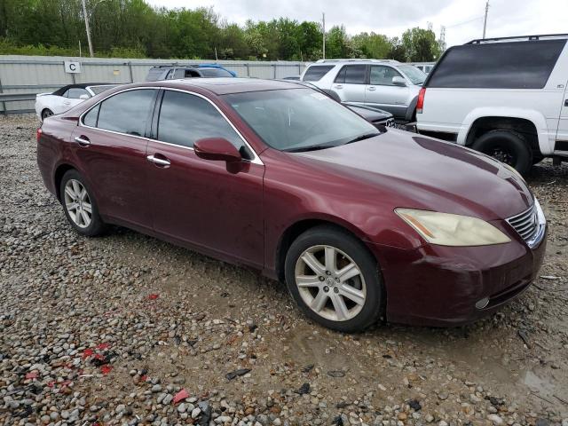 JTHBJ46G382228543 - 2008 LEXUS ES 350 MAROON photo 4