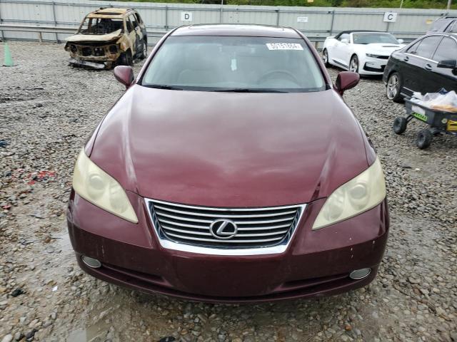 JTHBJ46G382228543 - 2008 LEXUS ES 350 MAROON photo 5