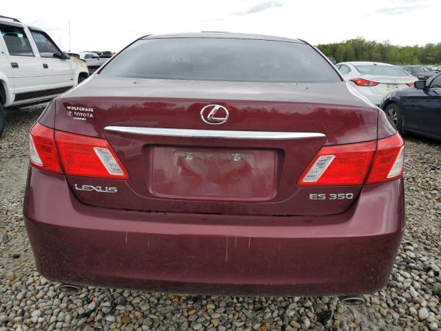 JTHBJ46G382228543 - 2008 LEXUS ES 350 MAROON photo 6