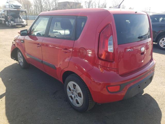 KNDJT2A51D7635727 - 2013 KIA SOUL RED photo 2