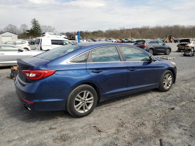 5NPE24AF2FH148088 - 2015 HYUNDAI SONATA SE BLUE photo 2