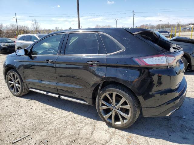 2FMPK4AP9GBC55021 - 2016 FORD EDGE SPORT BLACK photo 2