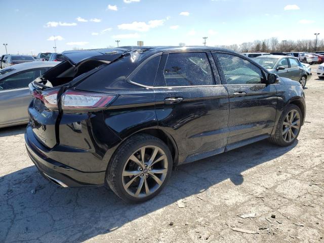 2FMPK4AP9GBC55021 - 2016 FORD EDGE SPORT BLACK photo 3