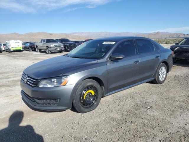 1VWAP7A33CC082792 - 2012 VOLKSWAGEN PASSAT S GRAY photo 1