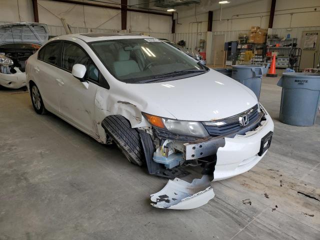 19XFB2F88CE089938 - 2012 HONDA CIVIC EX WHITE photo 4