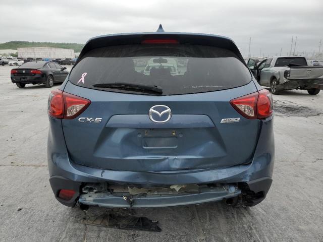 JM3KE2CY6F0544963 - 2015 MAZDA CX-5 TOURING BLUE photo 6