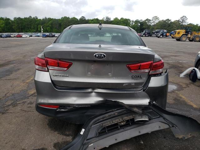 5XXGT4L37HG147705 - 2017 KIA OPTIMA LX GRAY photo 6