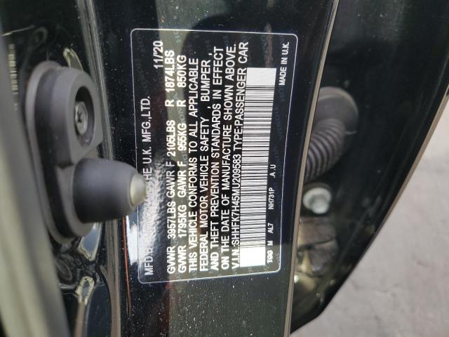 SHHFK7H45MU209583 - 2021 HONDA CIVIC SPORT 黑色 照片 12