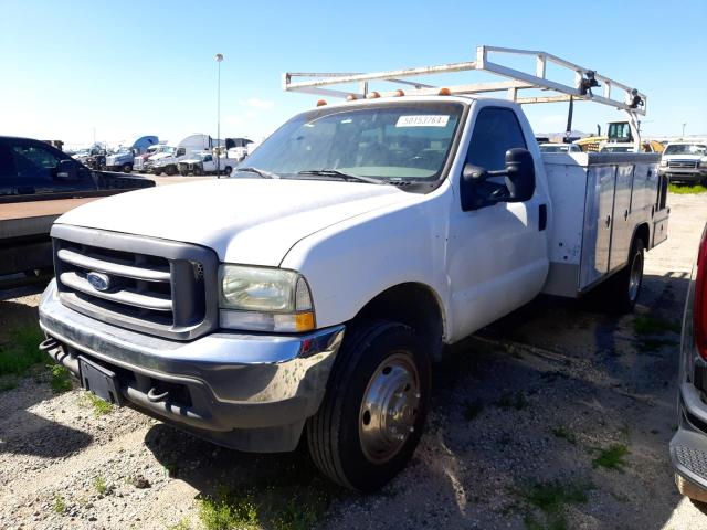 1FDXF46FX2EC20473 - 2002 FORD F450 SUPER DUTY WHITE photo 1