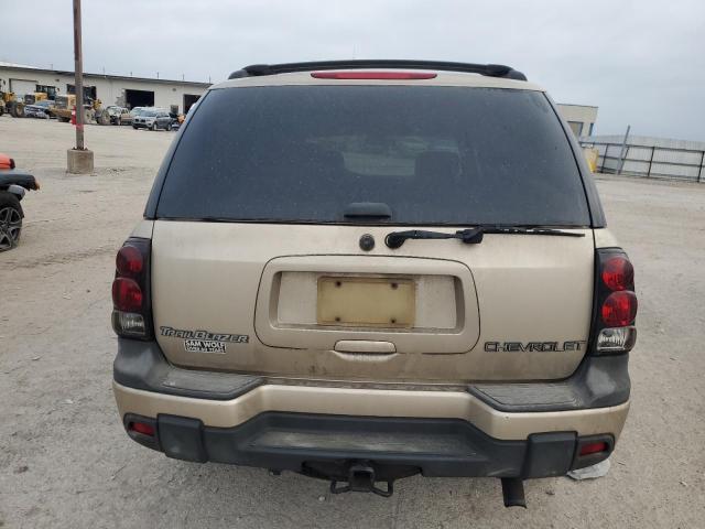 1GNDT13S542178306 - 2004 CHEVROLET TRAILBLAZE LS TAN photo 6