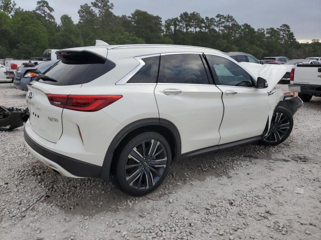 3PCAJ5BA8MF108779 - 2021 INFINITI QX50 LUXE WHITE photo 3