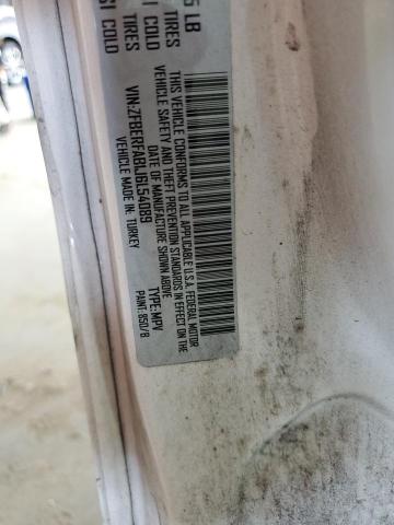 ZFBERFAB1J6L54089 - 2018 RAM PROMASTER WHITE photo 13