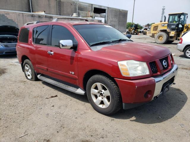 5N1BA08C07N709332 - 2007 NISSAN ARMADA SE RED photo 4