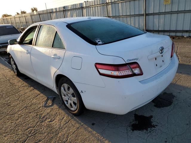 4T1BF3EK4AU571225 - 2010 TOYOTA CAMRY BASE WHITE photo 2