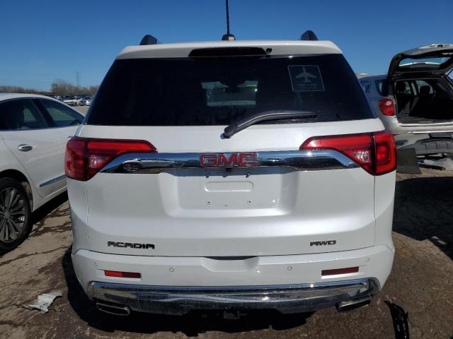 1GKKNXLS4KZ278113 - 2019 GMC ACADIA DENALI WHITE photo 6