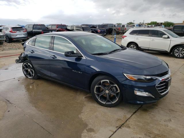 1G1ZD5ST1NF182093 - 2022 CHEVROLET MALIBU LT BLUE photo 4