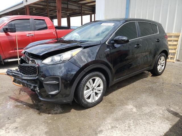 KNDPM3ACXJ7344067 - 2018 KIA SPORTAGE LX BLACK photo 1