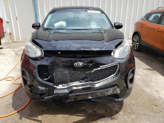 KNDPM3ACXJ7344067 - 2018 KIA SPORTAGE LX BLACK photo 5