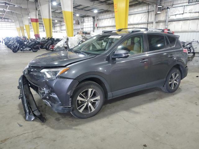 JTMRFREV6HJ164180 - 2017 TOYOTA RAV4 XLE GRAY photo 1