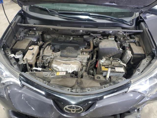 JTMRFREV6HJ164180 - 2017 TOYOTA RAV4 XLE GRAY photo 11