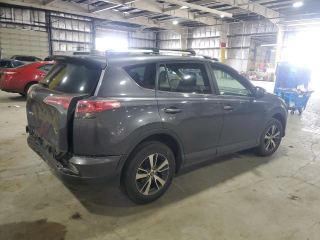 JTMRFREV6HJ164180 - 2017 TOYOTA RAV4 XLE GRAY photo 3