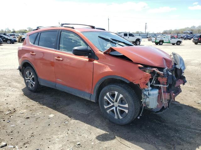 JTMBFREV0GJ085197 - 2016 TOYOTA RAV4 LE ORANGE photo 4