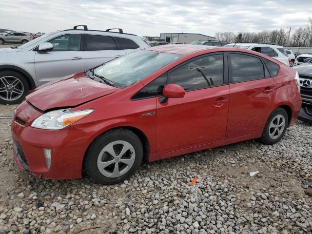 JTDKN3DU8F1912337 - 2015 TOYOTA PRIUS 红色 照片 1