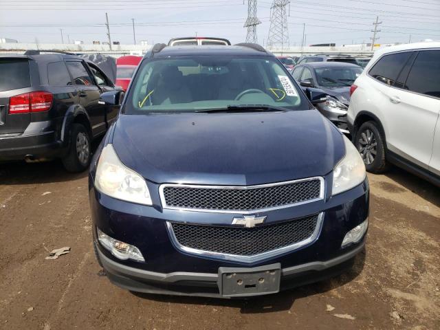 1GNKRGED9BJ269217 - 2011 CHEVROLET TRAVERSE LT BLUE photo 5