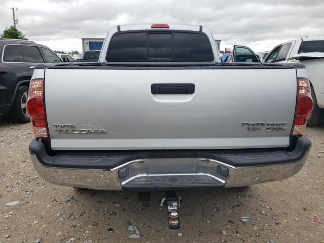 5TETU62N06Z202813 - 2006 TOYOTA TACOMA PRERUNNER ACCESS CAB SILVER photo 6