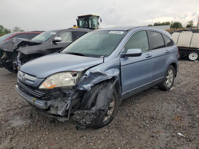 JHLRE38727C022735 - 2007 HONDA CR-V EXL BLUE photo 1