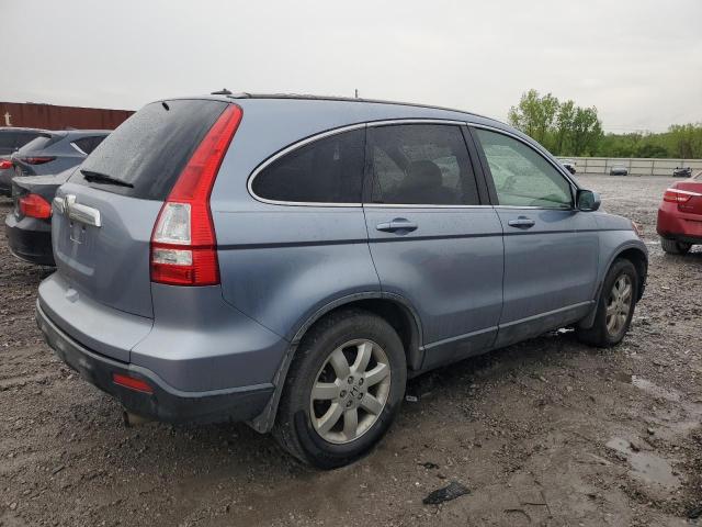 JHLRE38727C022735 - 2007 HONDA CR-V EXL BLUE photo 3